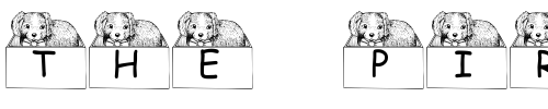 Font : pf_dog-in-a-box Custom Text : The Pirate Way Test your own text here Click to download or to view this font on a tshirt that can be custom printed in Bali