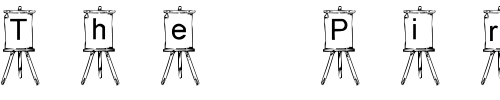 Font : pf_easel Custom Text : The Pirate Way Test your own text here Click to download or to view this font on a tshirt that can be custom printed in Bali