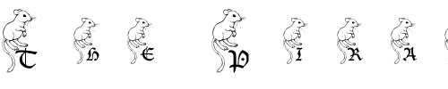 Font : pf_field_mouse Custom Text : The Pirate Way Test your own text here Click to download or to view this font on a tshirt that can be custom printed in Bali