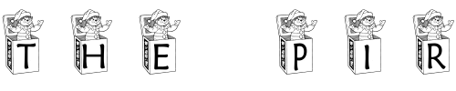 Font : pf_jackinthebox2 Custom Text : The Pirate Way Test your own text here Click to download or to view this font on a tshirt that can be custom printed in Bali