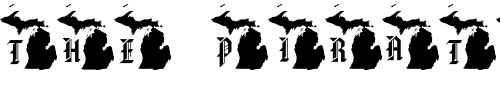 Font : pf_mi Custom Text : The Pirate Way Test your own text here Click to download or to view this font on a tshirt that can be custom printed in Bali