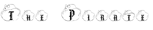 Font : pf_tomato_mouse Custom Text : The Pirate Way Test your own text here Click to download or to view this font on a tshirt that can be custom printed in Bali