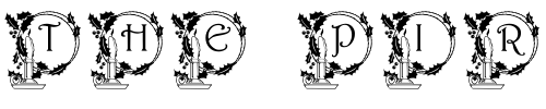 Font : pf_yule-candle Custom Text : The Pirate Way Test your own text here Click to download or to view this font on a tshirt that can be custom printed in Bali