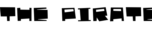 Font : quatro-dead-mosquito-s Custom Text : The Pirate Way Test your own text here Click to download or to view this font on a tshirt that can be custom printed in Bali